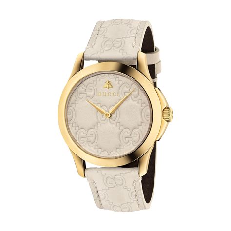 white gucci watch women's|gucci g timeless 38mm.